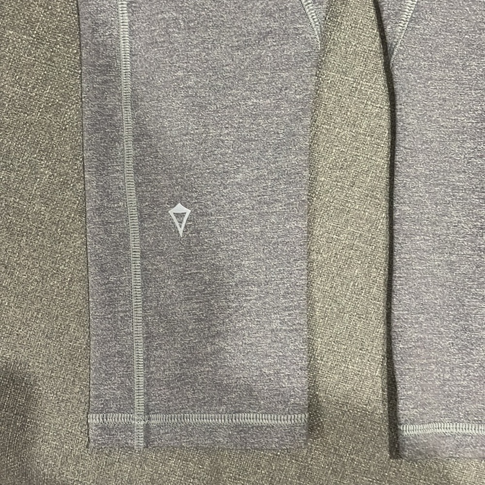 COPY - Ivivva Gray Crops size 12 with pink and purple waistband - Picture 7 of 13
